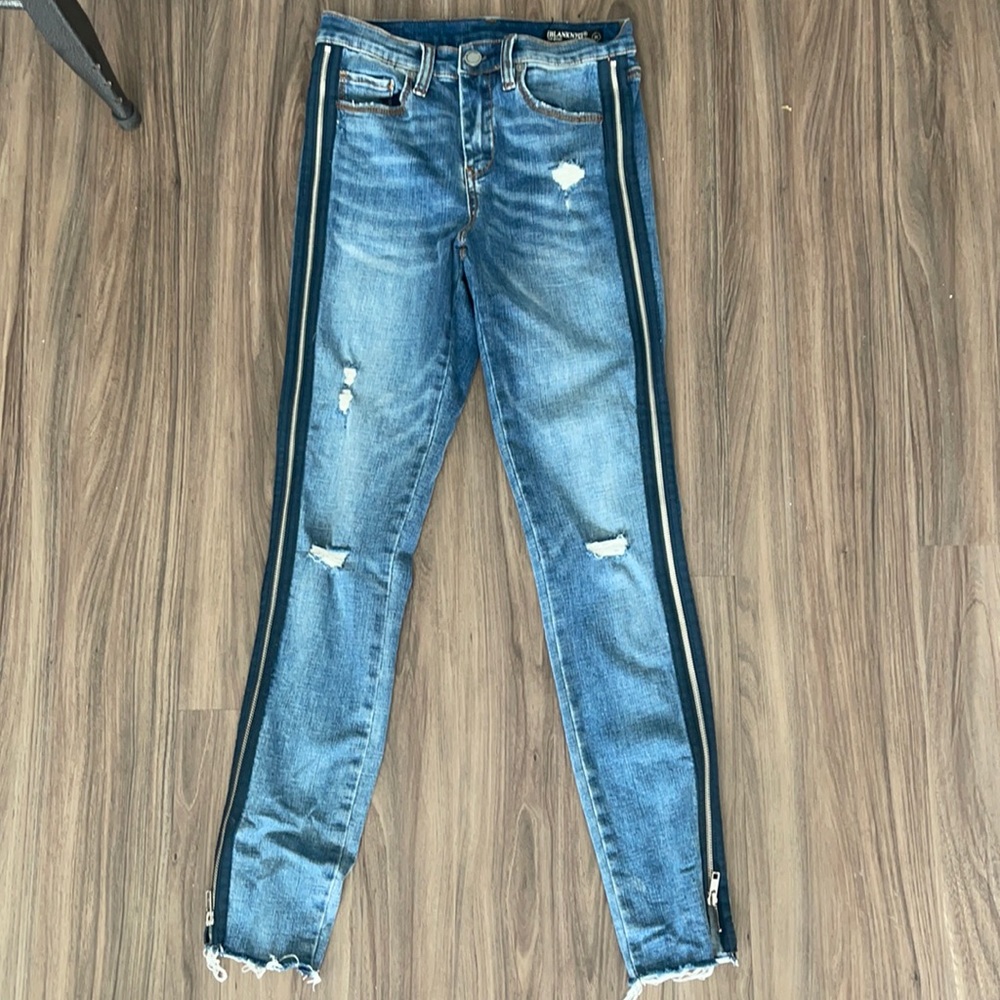 Blank NYC Zipper Jeans